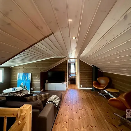 In Magnificent Landscape And Hot Tub Inside *